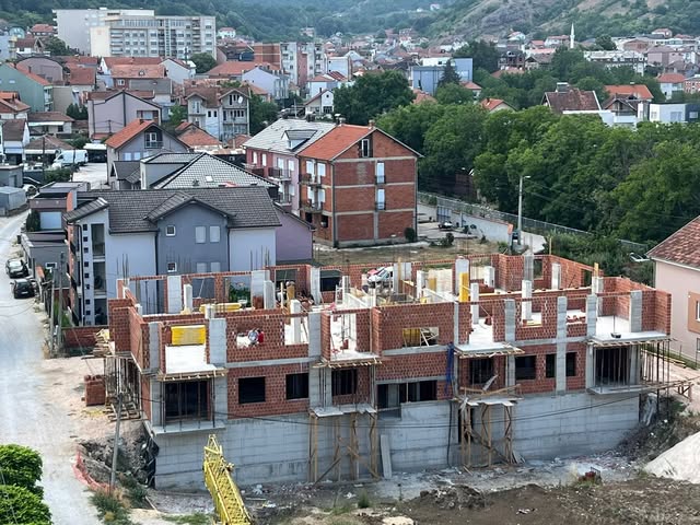 Pamje ajrore e punimeve